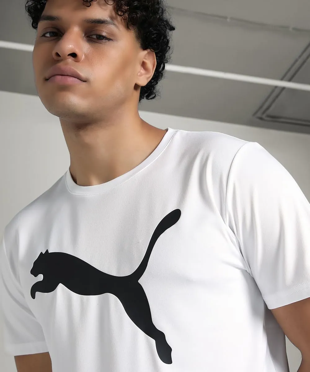Puma Essentials Tad Cat Tee maglietta bianca Puma White
