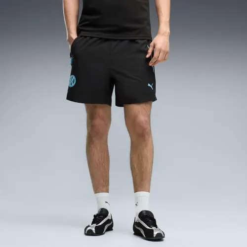 Puma OM PUMATECH Relaxed pantalon­cini calcio XXL woven