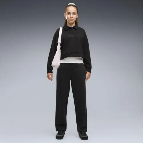 Puma Class pantaloni pile ragazzi taglia 164 neri