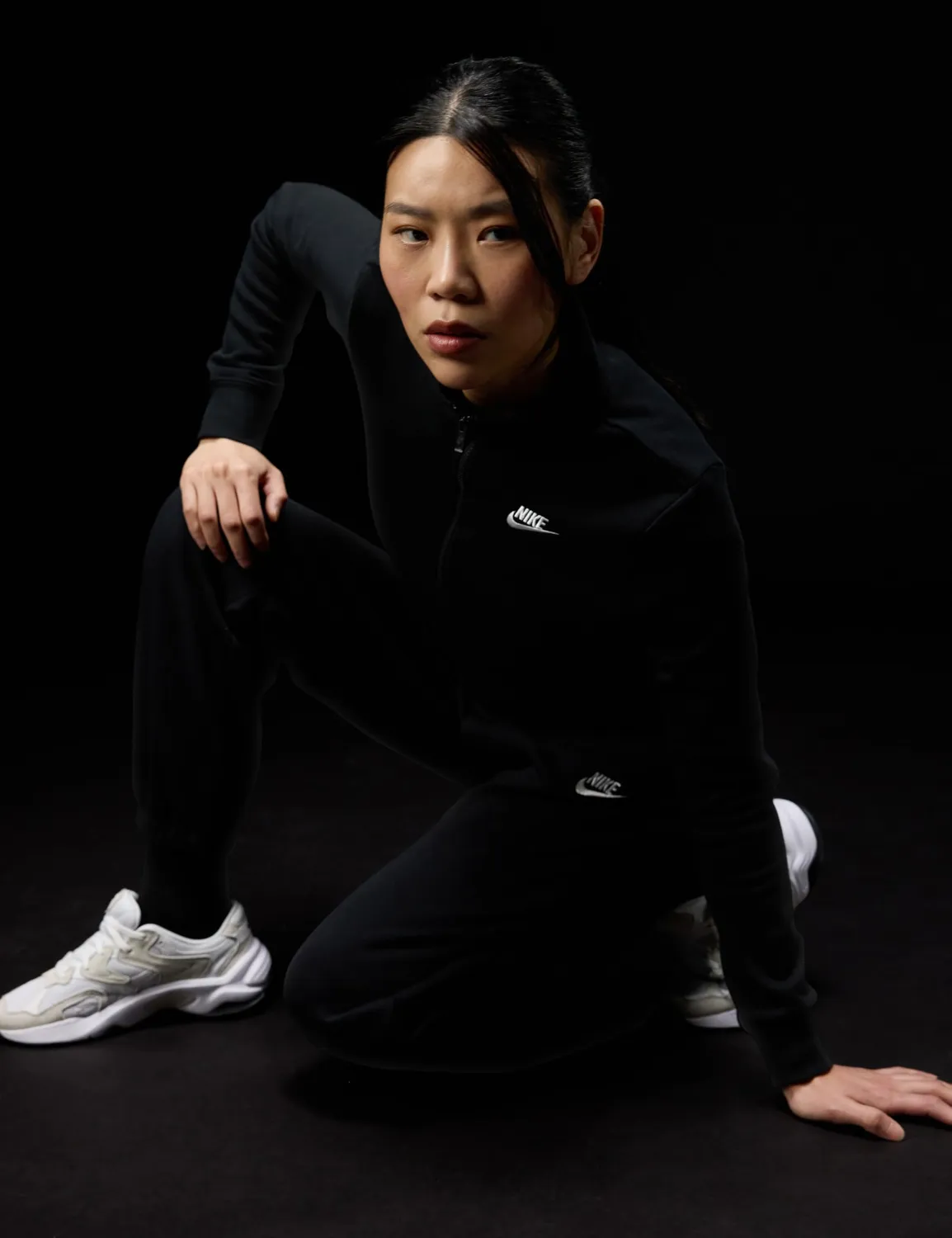 Nike Phoenix Fleece pantaloni tuta donna pile cotone