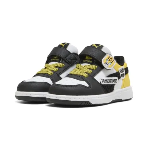 Puma Rebound Slam Lo Transformers sneakers bimbi 26 EU bianche