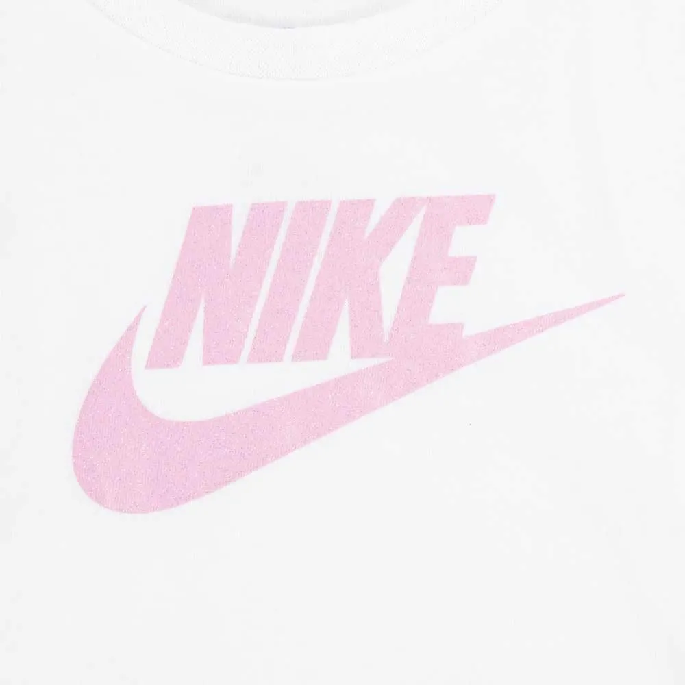 Nike Futura t-shirt bambina bianca manica corta