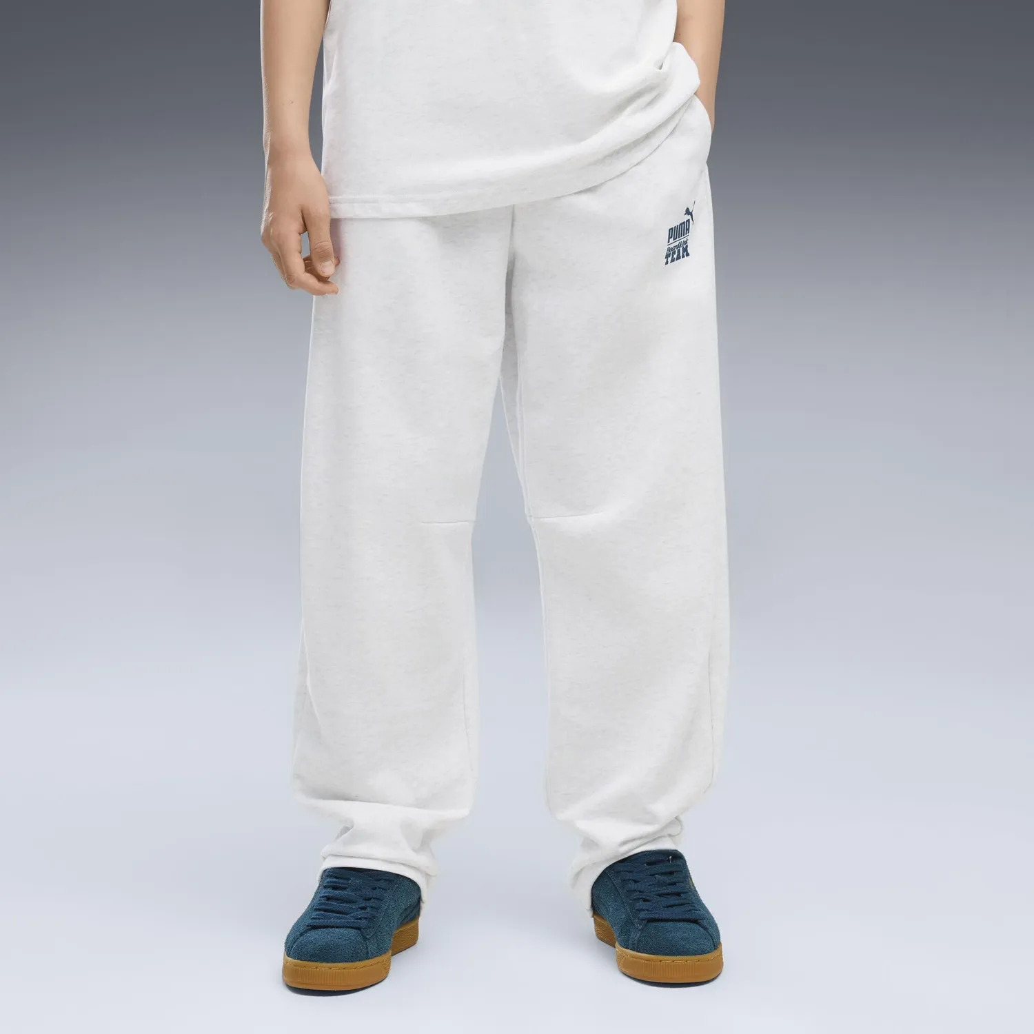 Puma Mid 90s Relaxed Barrel pantaloni tuta ragazzi neri