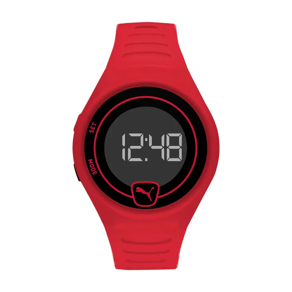 Puma P5029 orologio uomo quarzo nero cinturino rosso