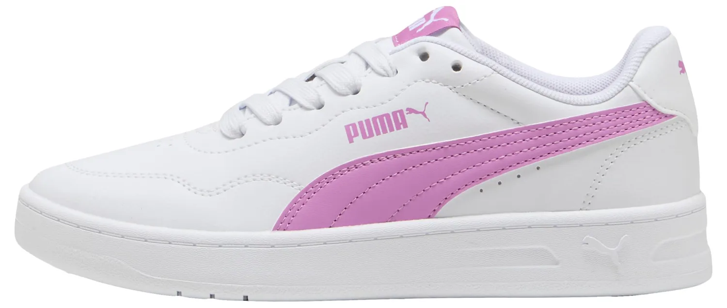 Puma Court Lally Jr sneakers bambina bianco azzurro