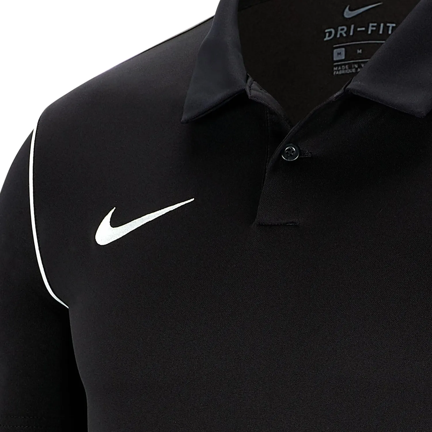 Nike Park 20 BV6903 polo bambino nero bianco