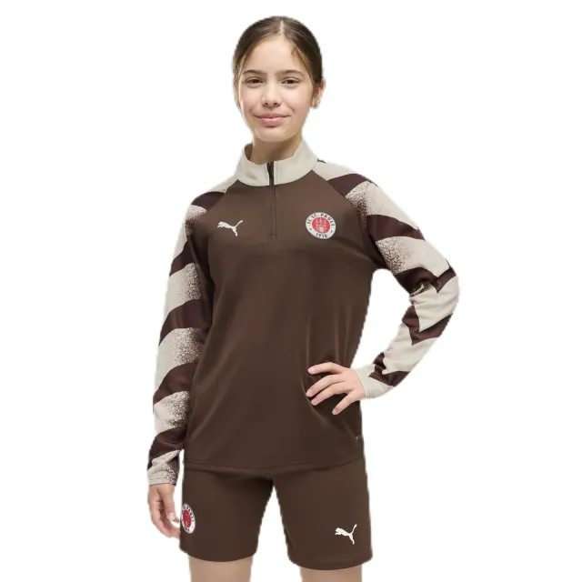 Puma FC St. Pauli Warm Up 1/4 Zip Top Jr 26/27