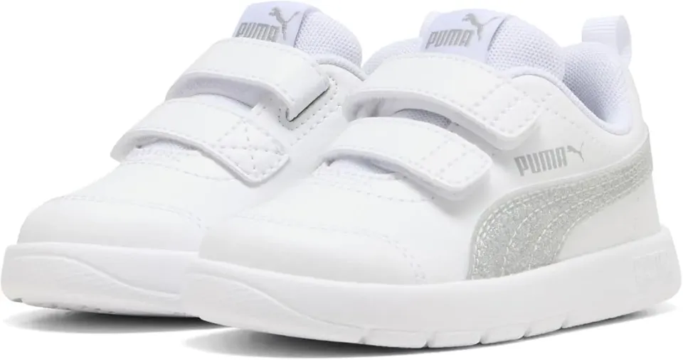 PUMA Courtflex V3 Glitz V Inf scarpe bimbi primi passi