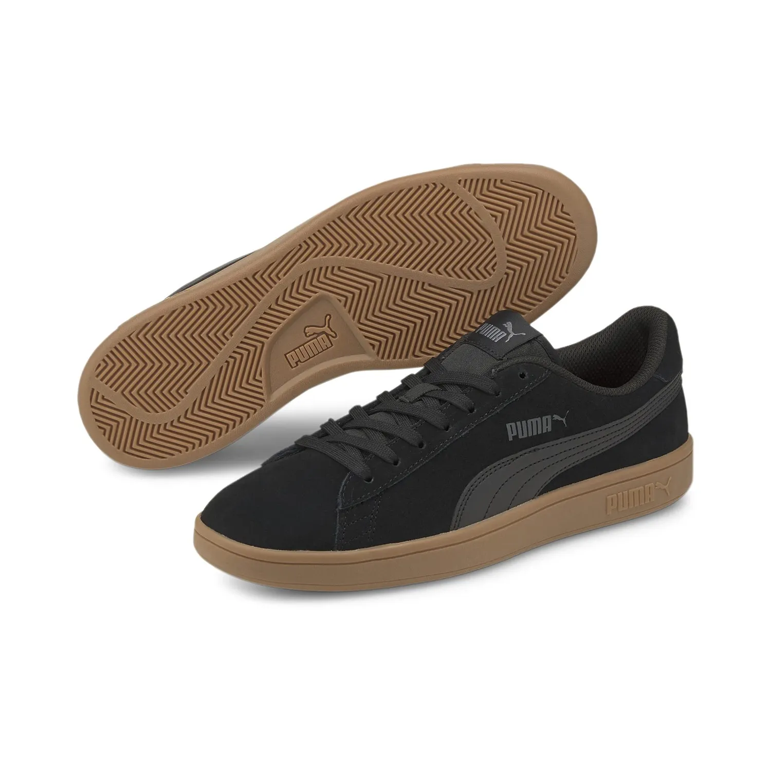 PUMA Smash V2 Sneakers Basse Unisex Nero traspiranti
