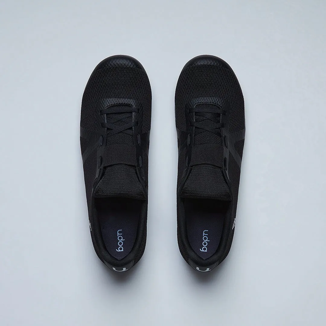 Udog Cima Pure Black scarpe strada carbon