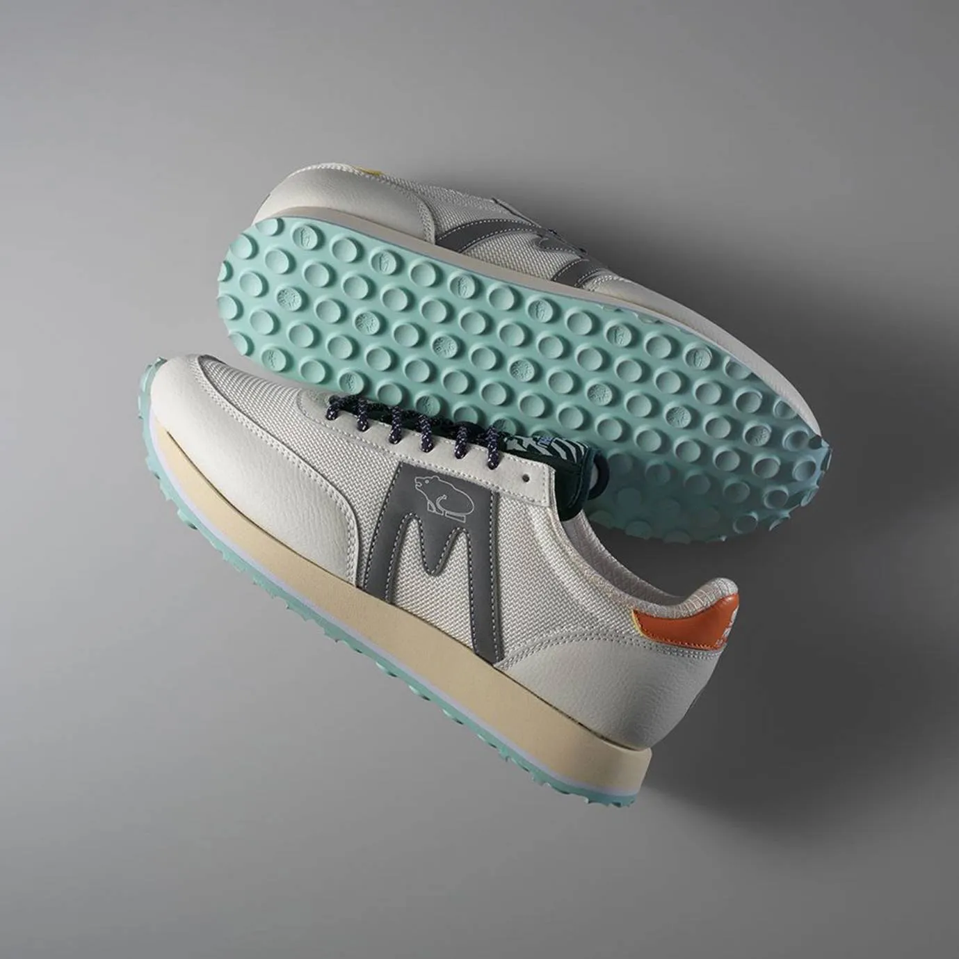 Karhu Albatross Control sneakers Lily White Silver pelle
