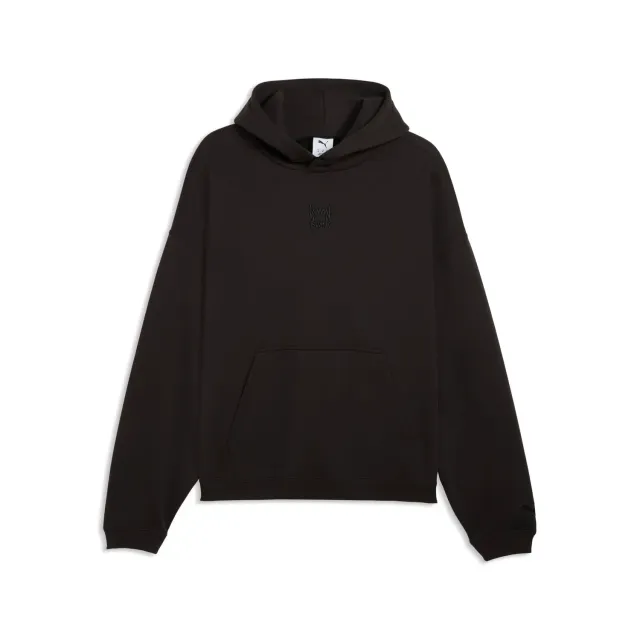 PUMA Fundamentals Felpa Cappuccio Uomo FL Grigia Calda