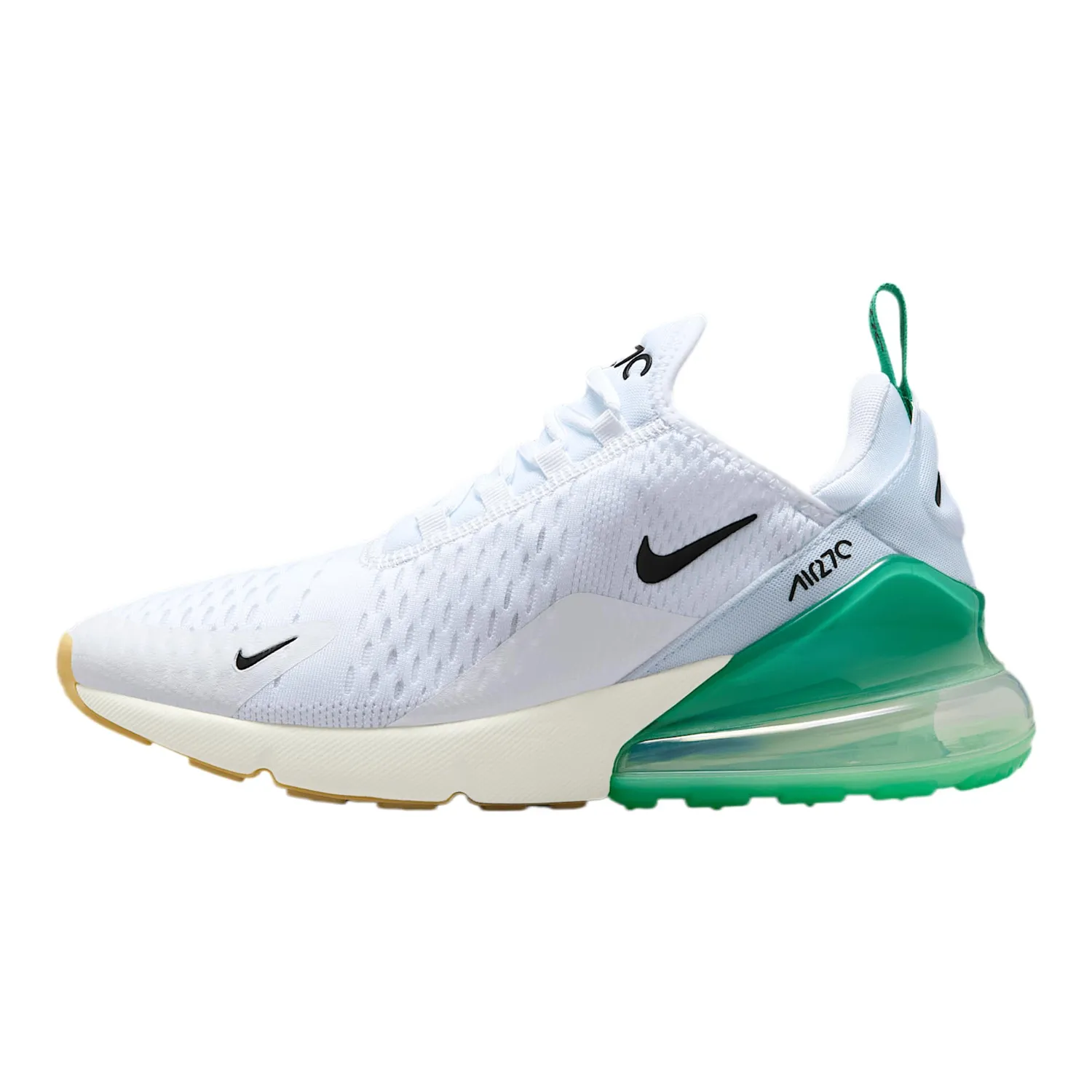 Nike Air Max 270 sneaker donna nero argento 38.5 EU