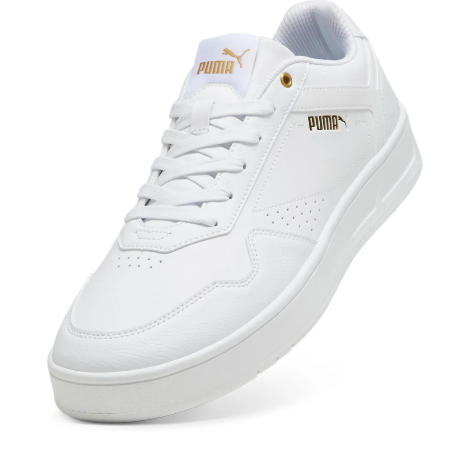 Puma Court Classic sneakers uomo bianche tennis SoftFoam+