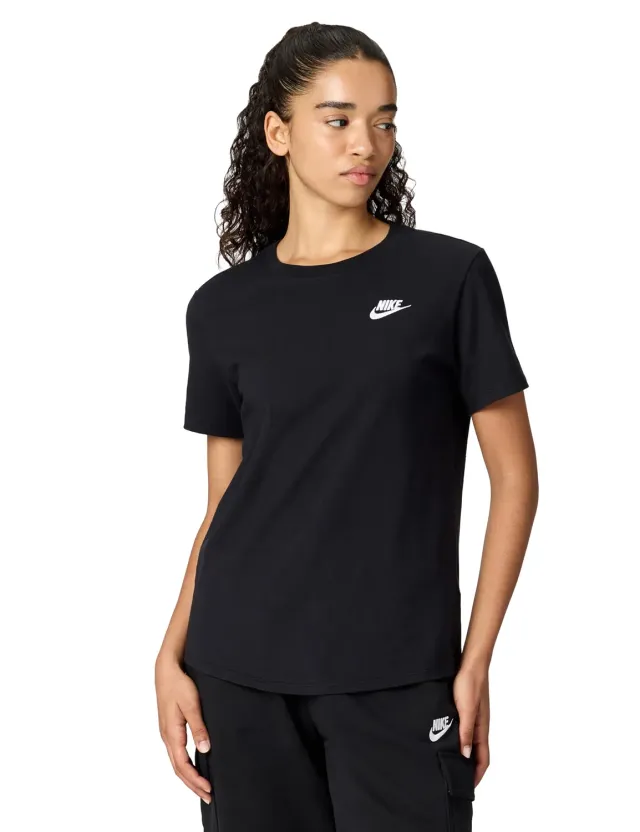 Nike NSW Club T-shirt Uomo Bianca L cotone