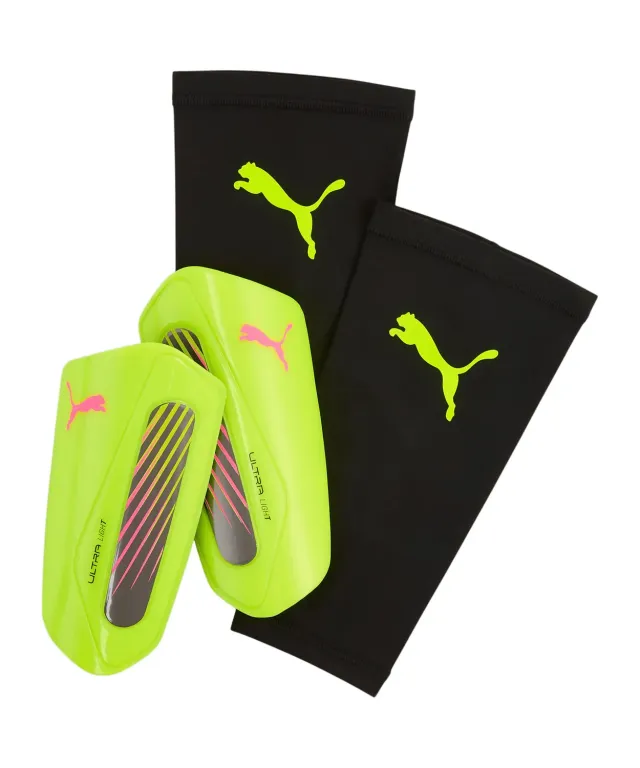 Puma Ultra Light Strap parastinchi calcio adulti