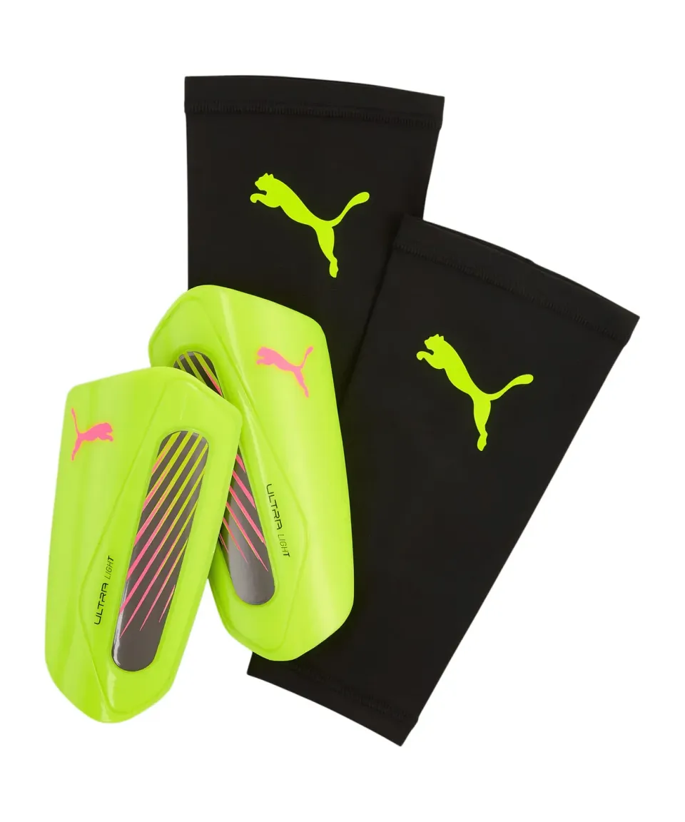 Puma Ultra Light Strap parastinchi calcio adulti
