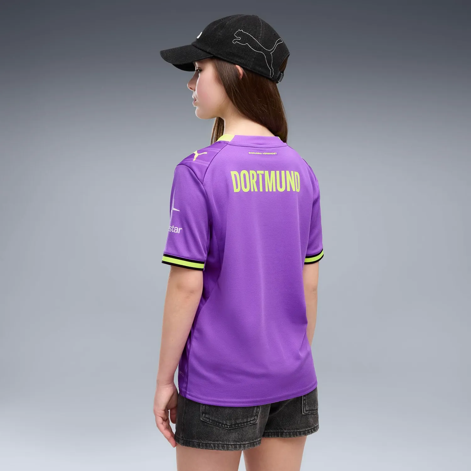 Puma Borussia Dortmund Replica Jr 26/27 maglia terza imbottita