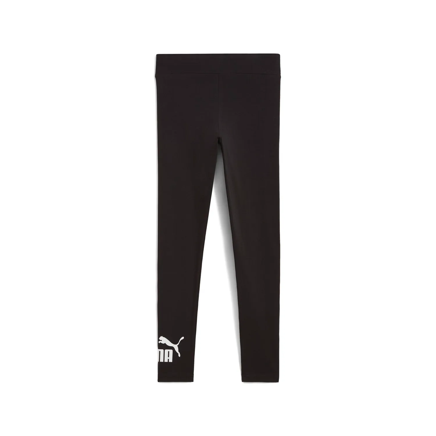 Puma Ess No.1 Logo leggings bambina neri elasticizzati 176