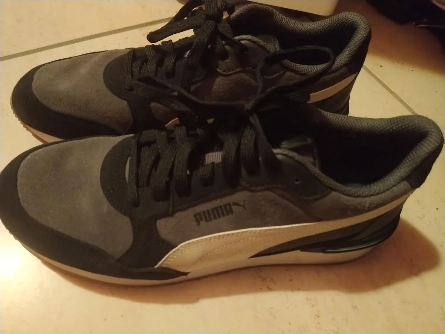 Puma ST Runner v4 Suede sneakers pelle scamosciata