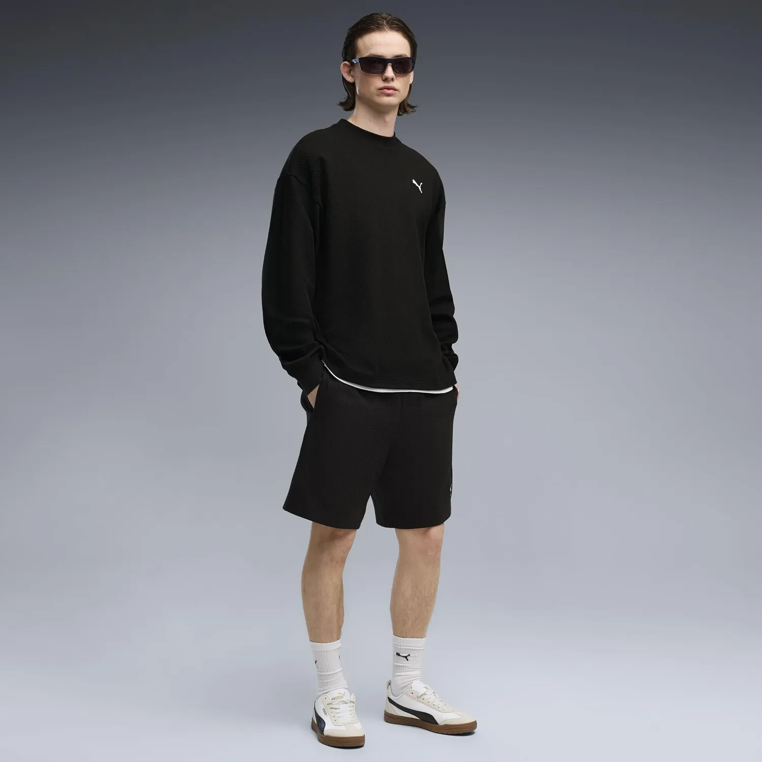Puma Essentials Elevated felpa girocollo uomo 3XL