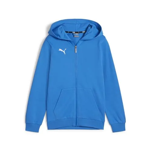 PUMA Teamgoal Hooded Jacket Jr felpa blu taglia 116