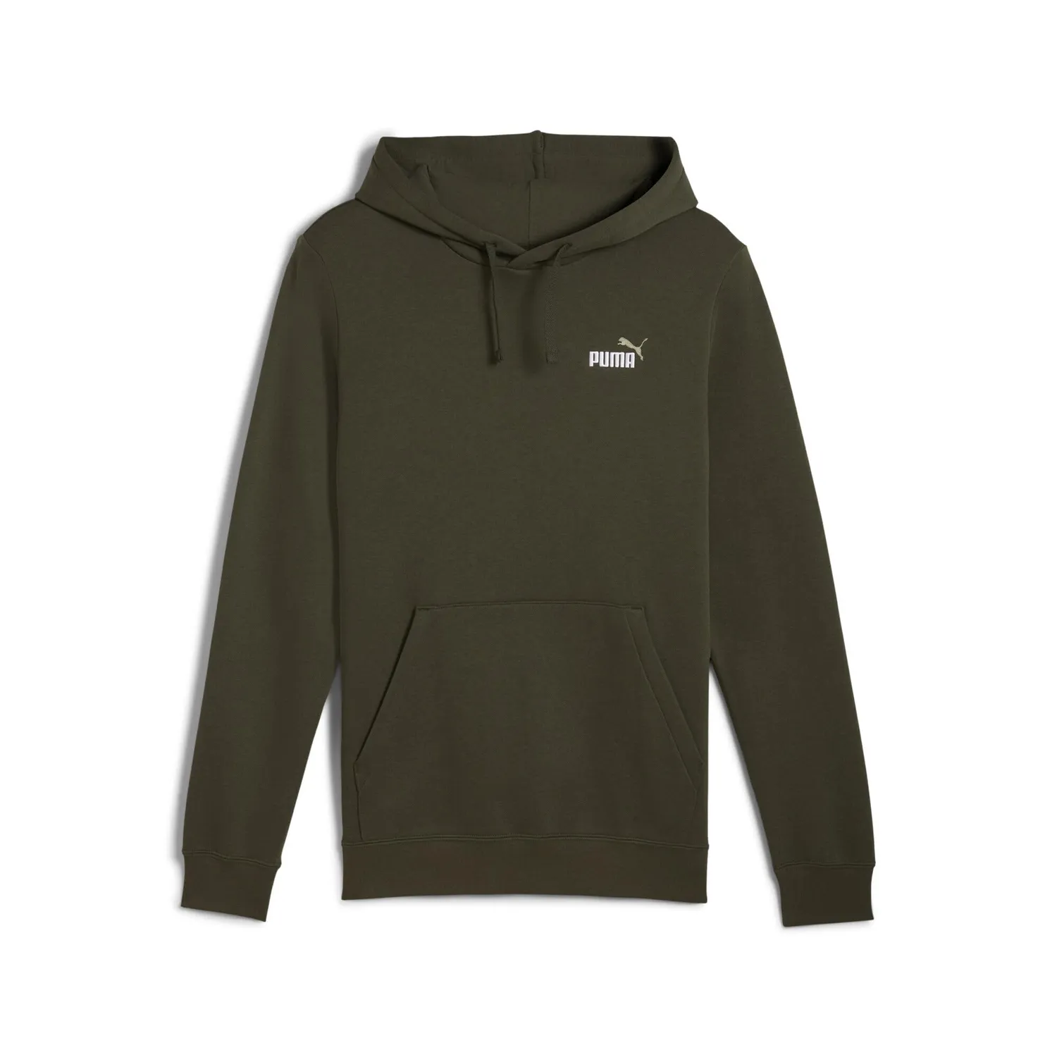 PUMA ESS 2 Color Small No.1 Hoodie felpa uomo grigia