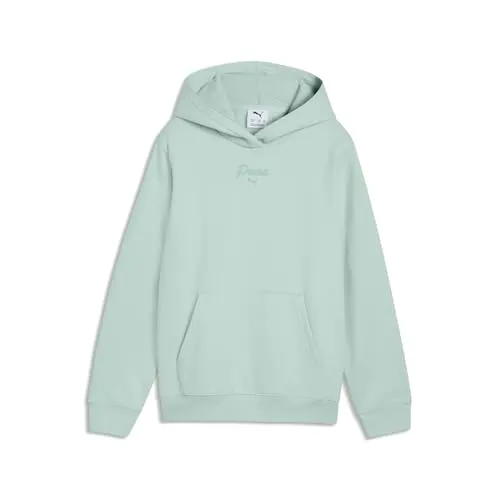 PUMA Ess Script Hoodie felpa bambina cappuccio cotone