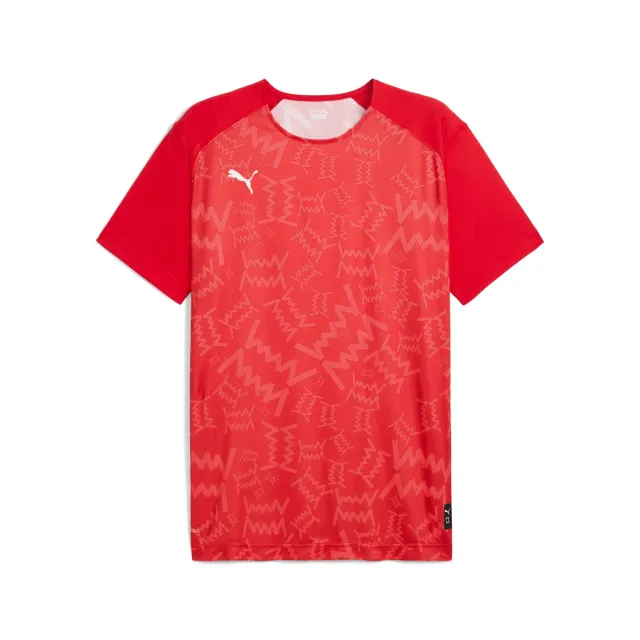 Puma Teamjaws Graphic maglietta uomo rossa