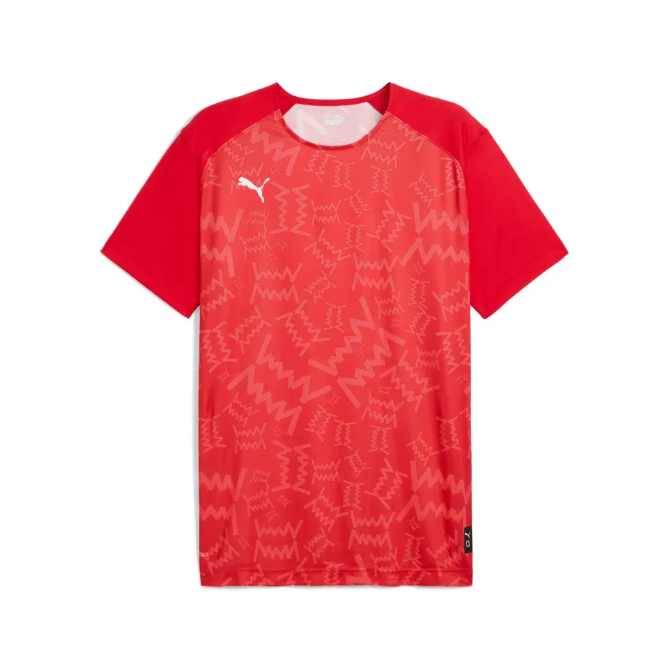Puma Teamjaws Graphic maglietta uomo rossa