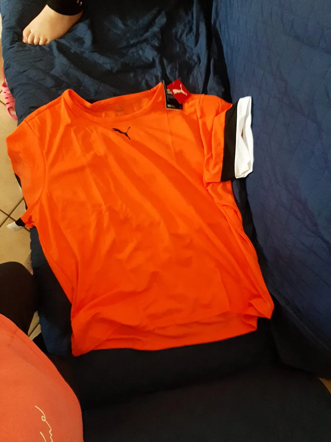 PUMA Teamrise Jersey maglia calcio uomo rossa
