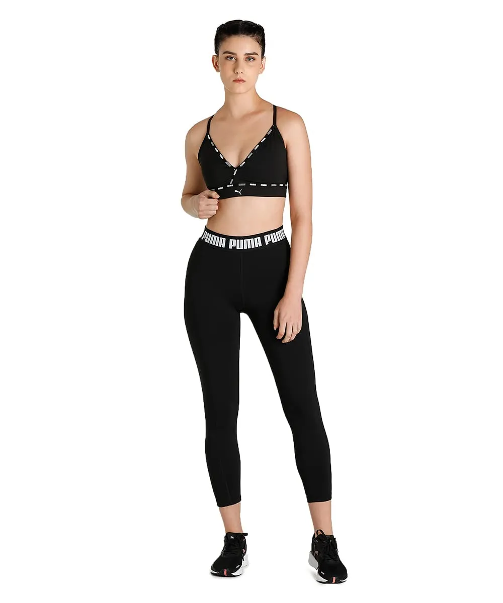 Puma Strong Strappy reggiseno sportivo donna nero basso impatto