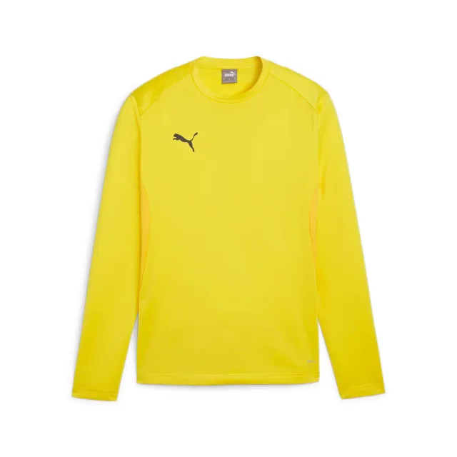 Puma Teamgoal Training Sweat felpa gialla allenamento