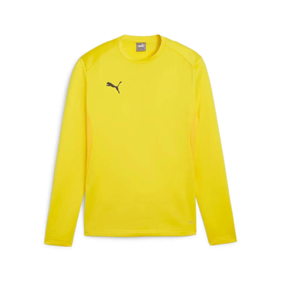Puma Teamgoal Training Sweat felpa gialla allenamento