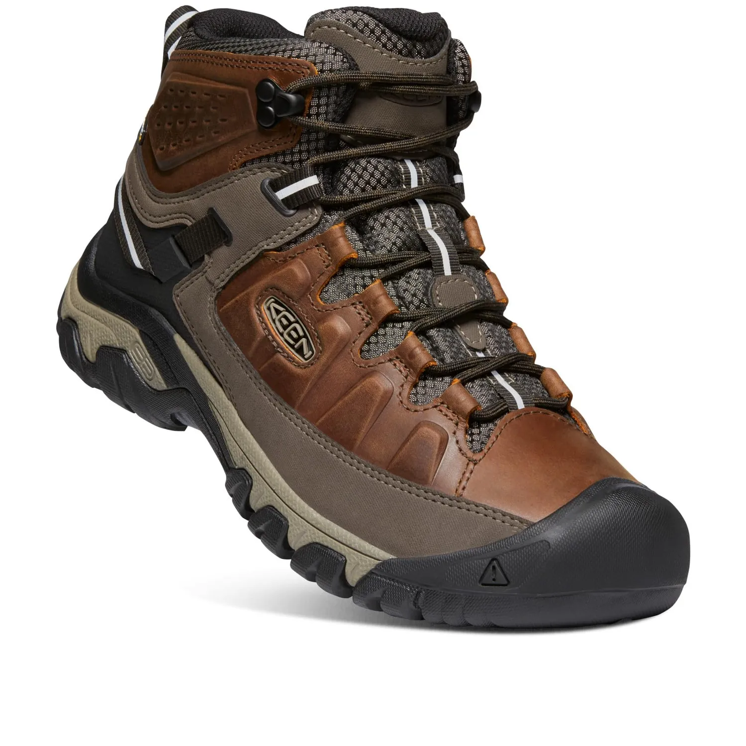 KEEN Targhee III Mid scarponi trekking nero marrone