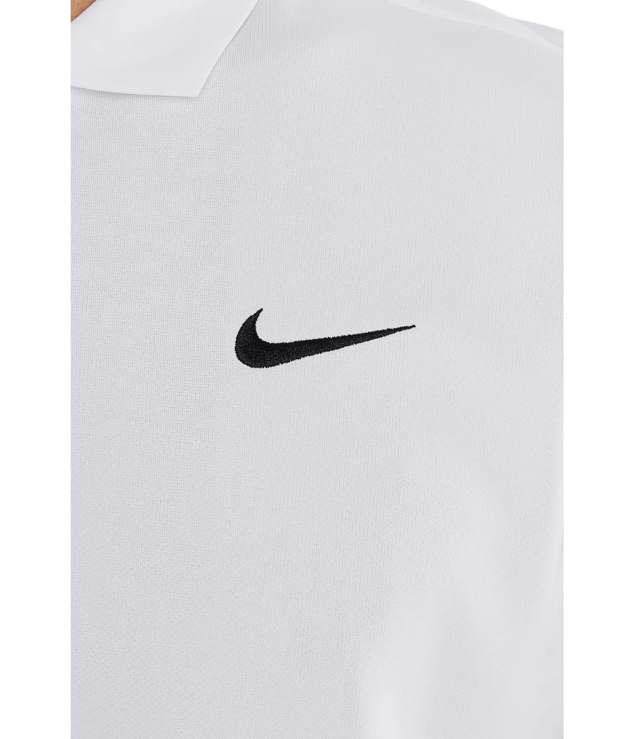 Nike Solid Polo Dri-FIT polo uomo M bianco grigio nero