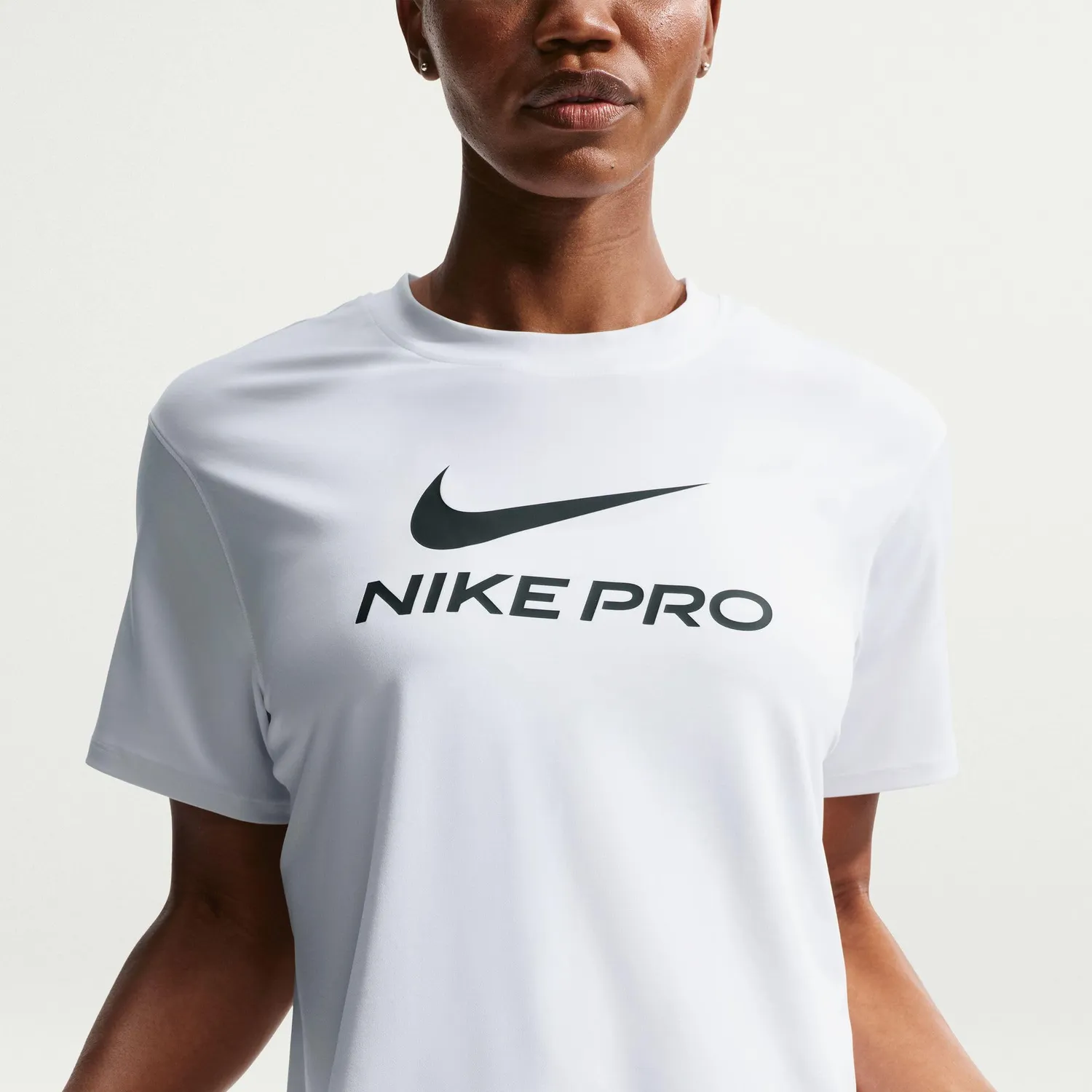 Nike Pro maglia donna S taglio ampio Dri-Fit nera