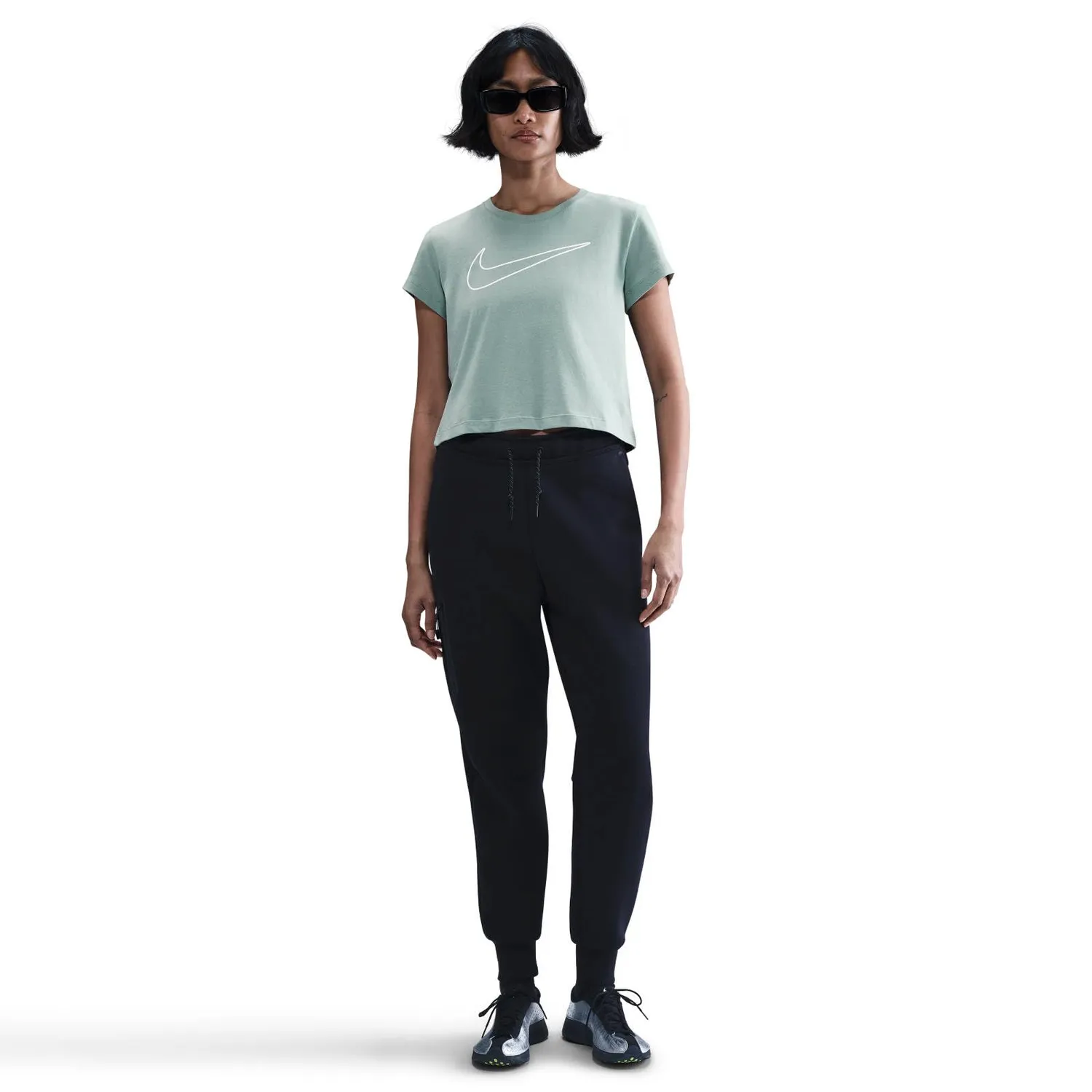 Nike Club t-shirt donna cotone manica corta