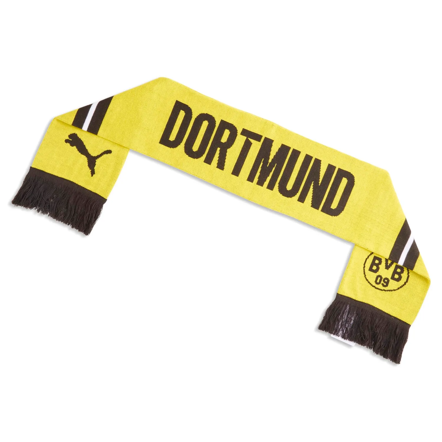 Puma BVB ESS sciarpa tifoso gialla Faster Yellow unisex