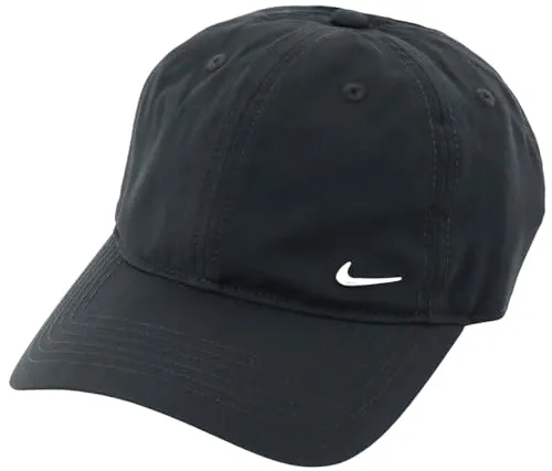 Nike Club Metal Swoosh cappellino baseball nero bianco dri-fit