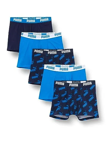 Puma boxer bimbo cotone all-over-print 5 pack