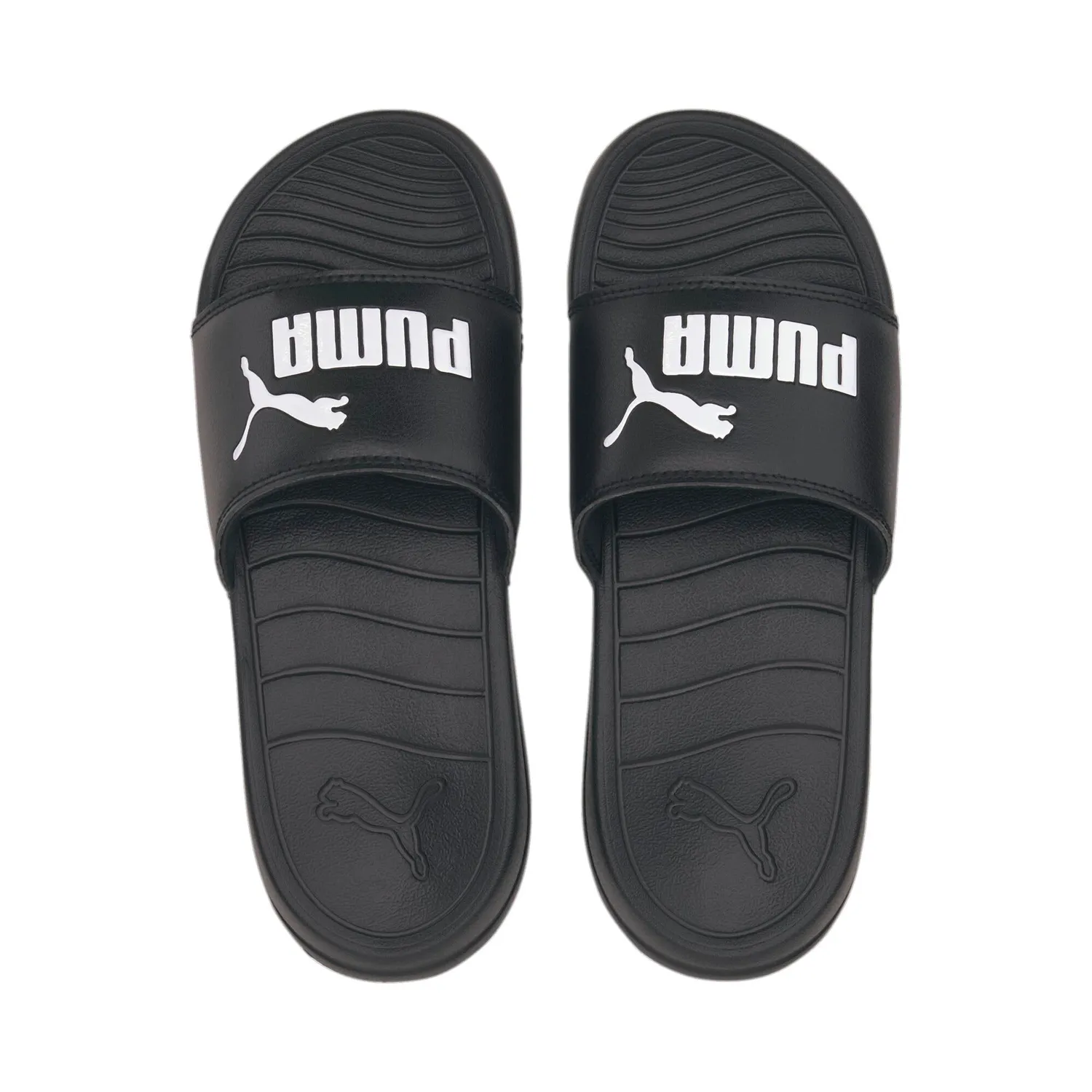 Puma Popcat 20 Jr ciabatte bambino nero fascia larga