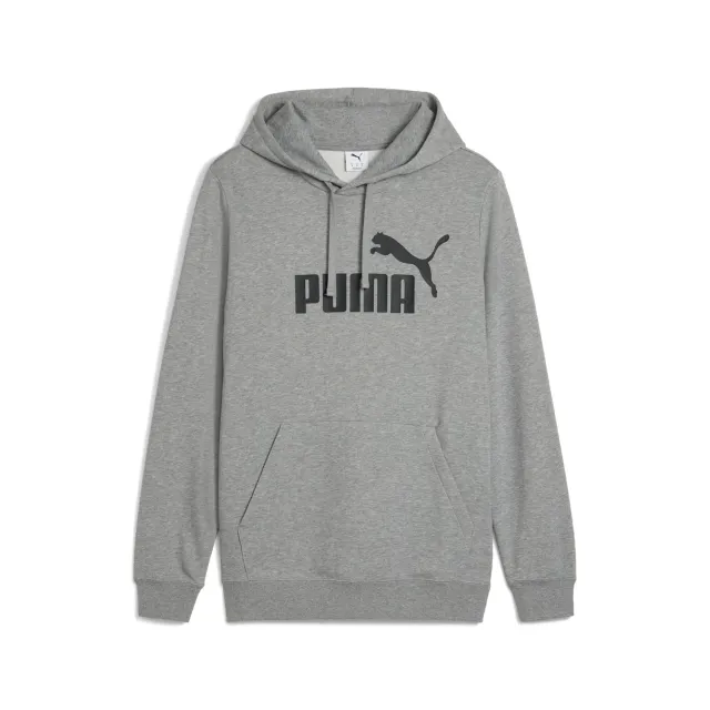 Puma Ess No.1 Logo Hoodie TR felpa uomo S grigia