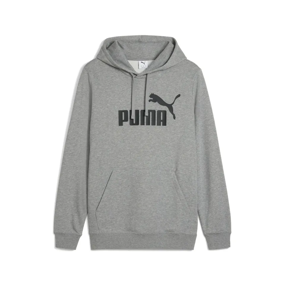 Puma Ess No.1 Logo Hoodie TR felpa uomo S grigia