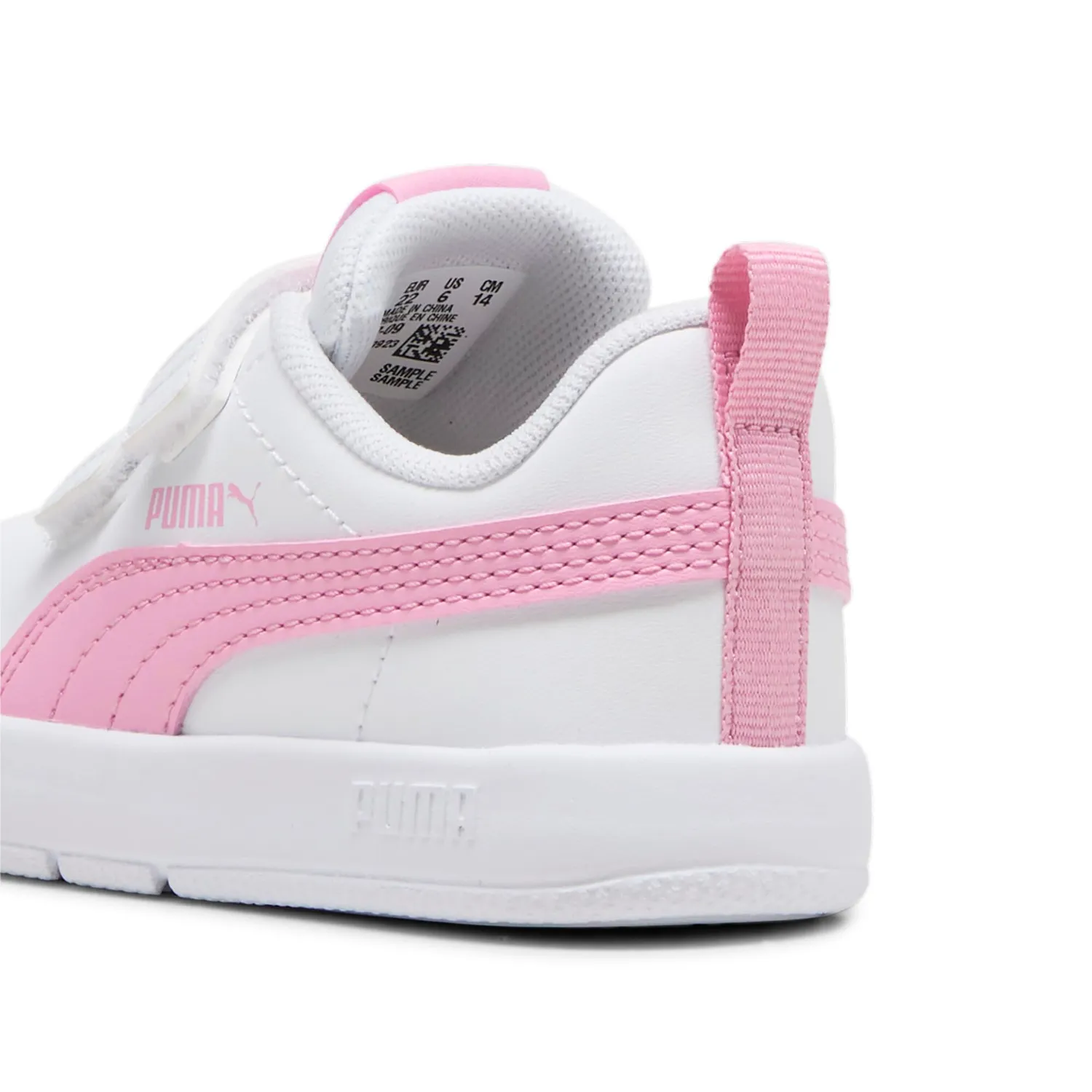 Puma Courtflex V3 V scarpe bimbo rosa inf passeggio