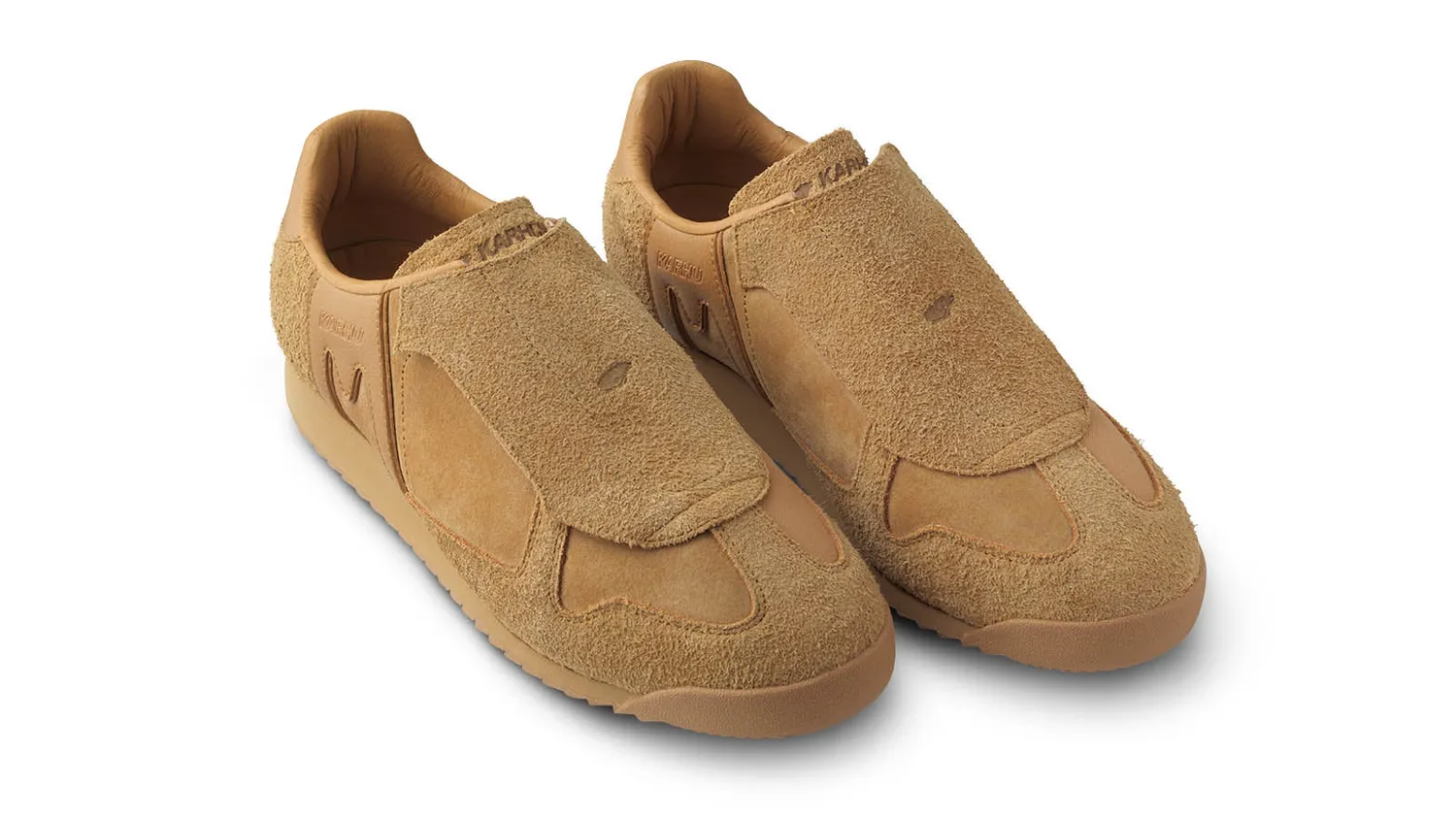Karhu x Engineered Garments Mestari Slip-On Tobacco camoscio