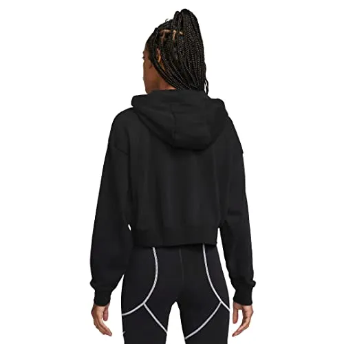 Nike NSW Club Fleece crop felpa nera L pile