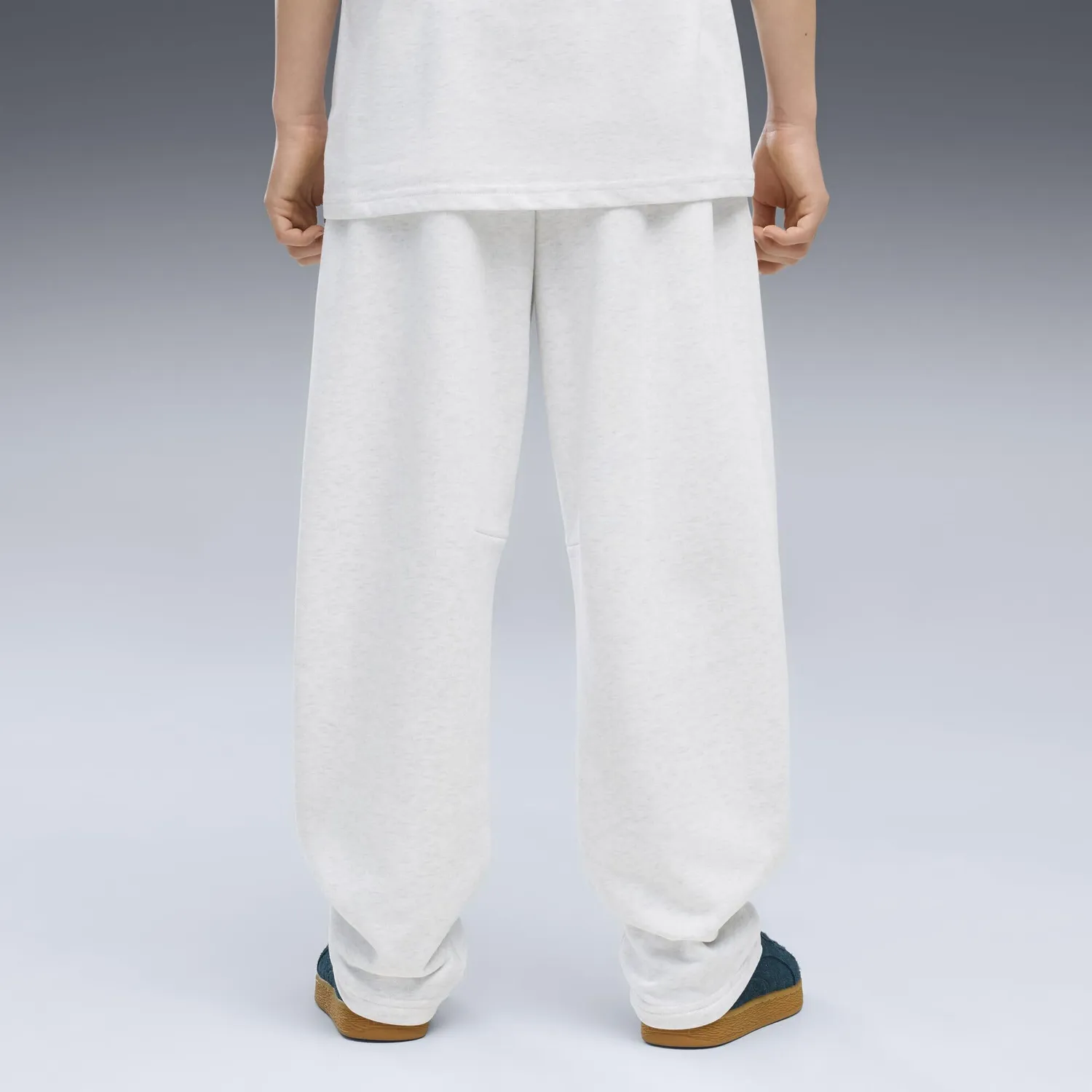 Puma Mid 90s Relaxed Barrel pantaloni tuta ragazzi neri