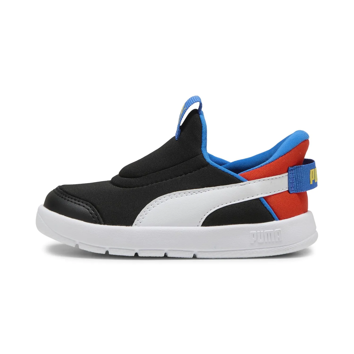 Puma Courtflex V3 Sliptech scarpe bimbo 0-24 nera