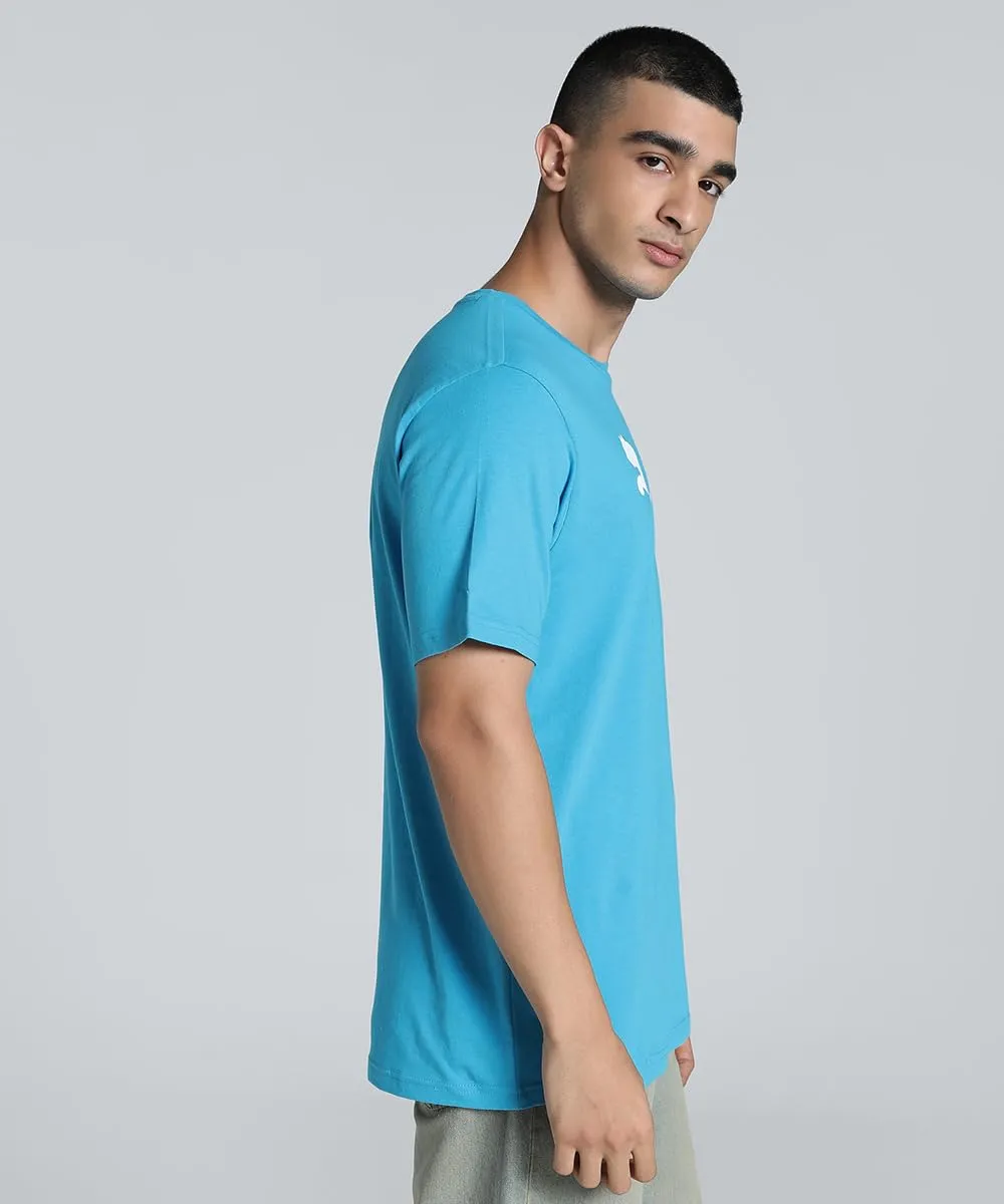 Puma Teamrise Logo Jersey maglietta uomo cotone